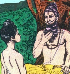 shvetaketu with his father uddhalaka 