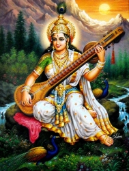 Goddess Saraswati